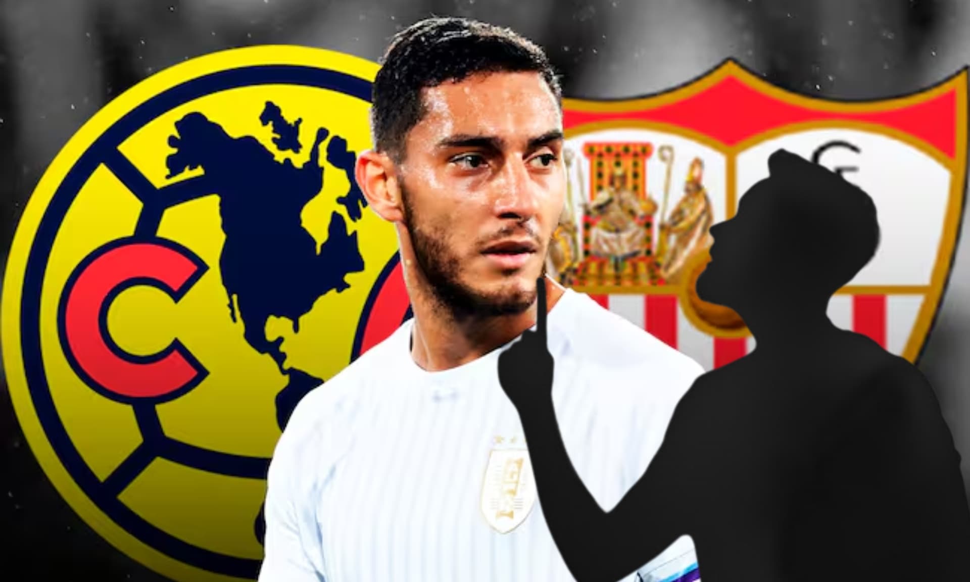 Sebastián Cáceres con la camiseta de la selección de Uruguay (Fuente: W Deportes)