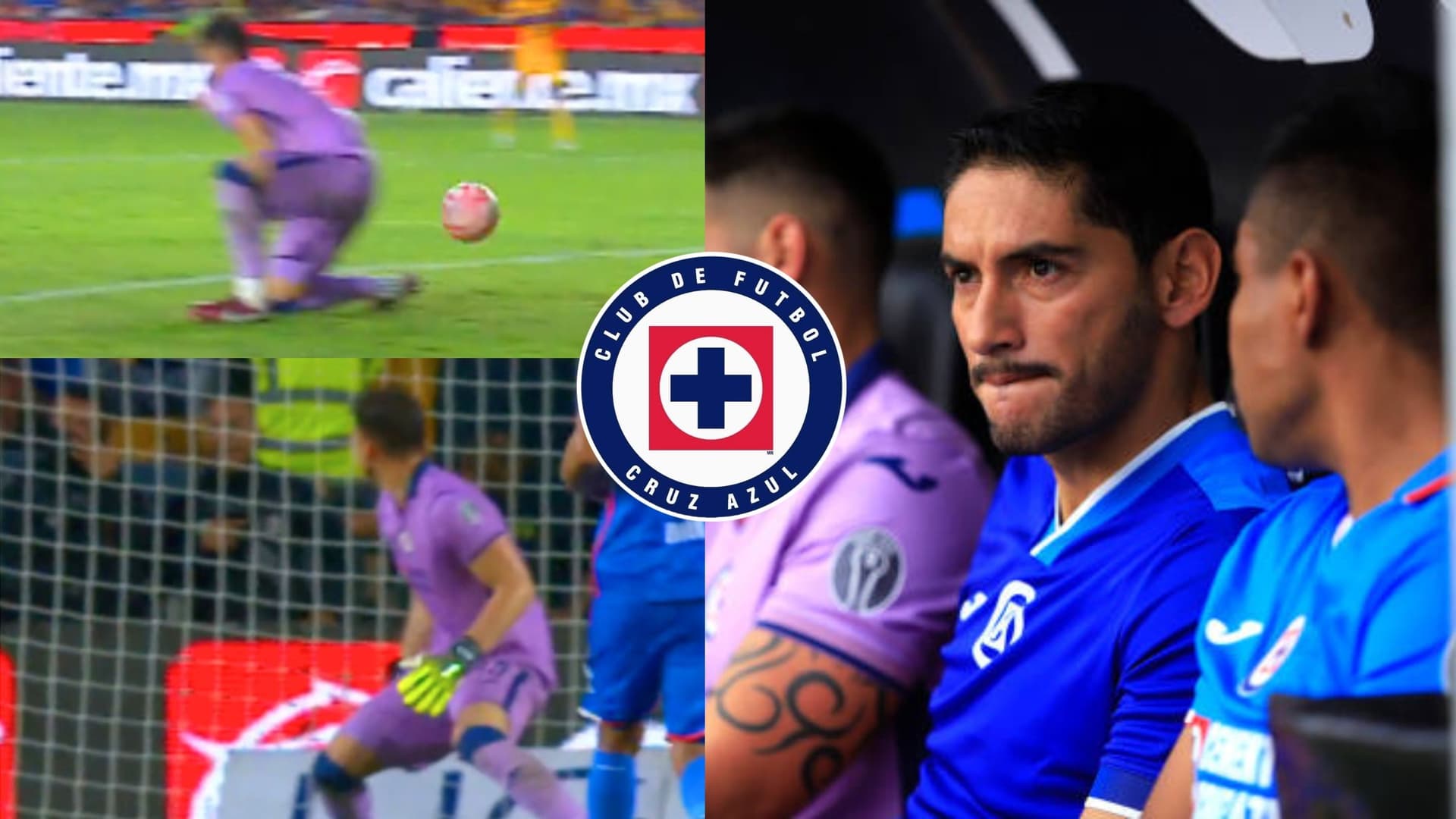 Sebastián Jurado fue un manojo de nervios en el arco de Cruz Azul, pero aun así seguiría siendo titular; tiene sus protectores