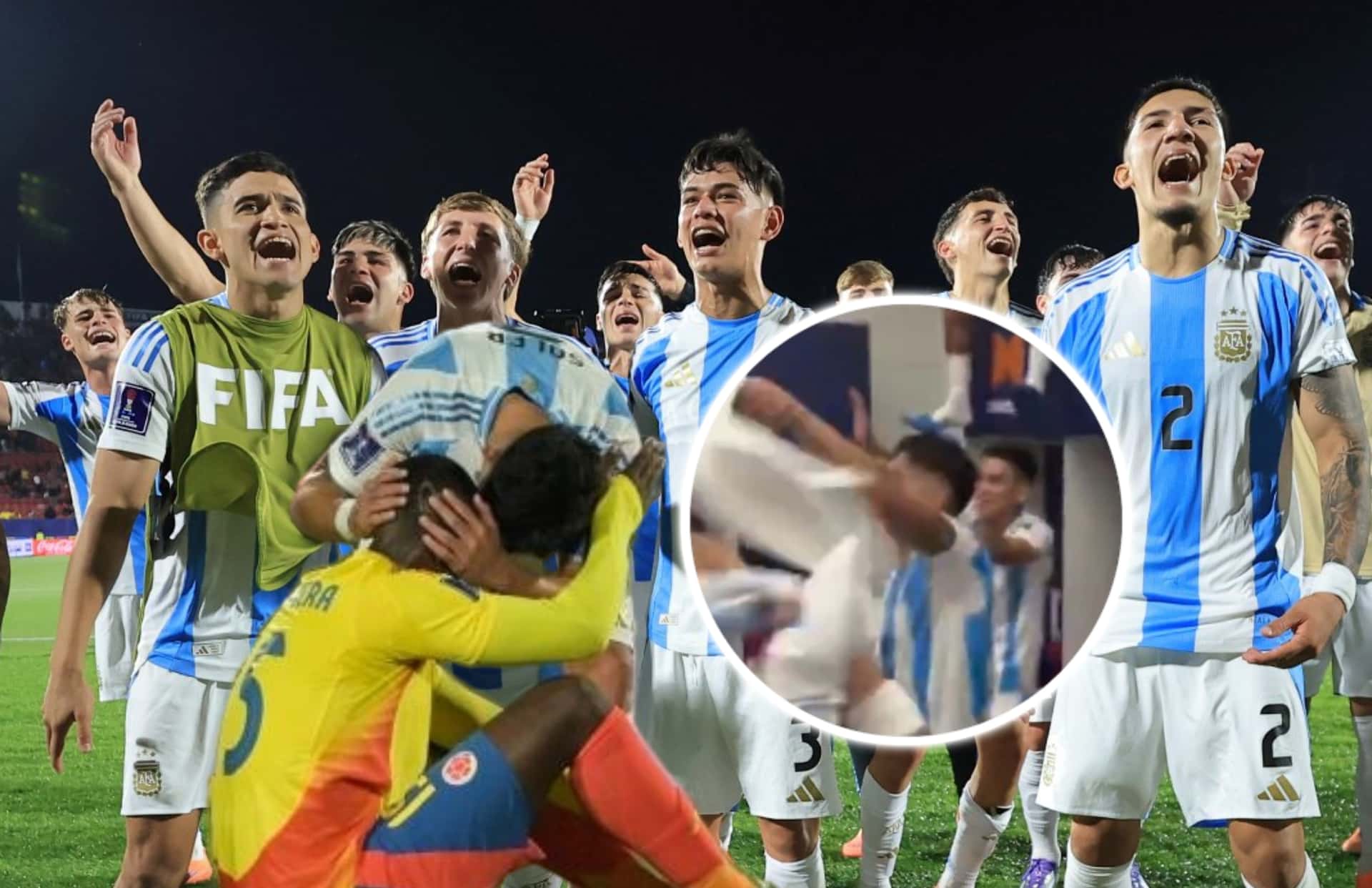 Selección de Argentina Sub-20/ Foto TyC Sports.
