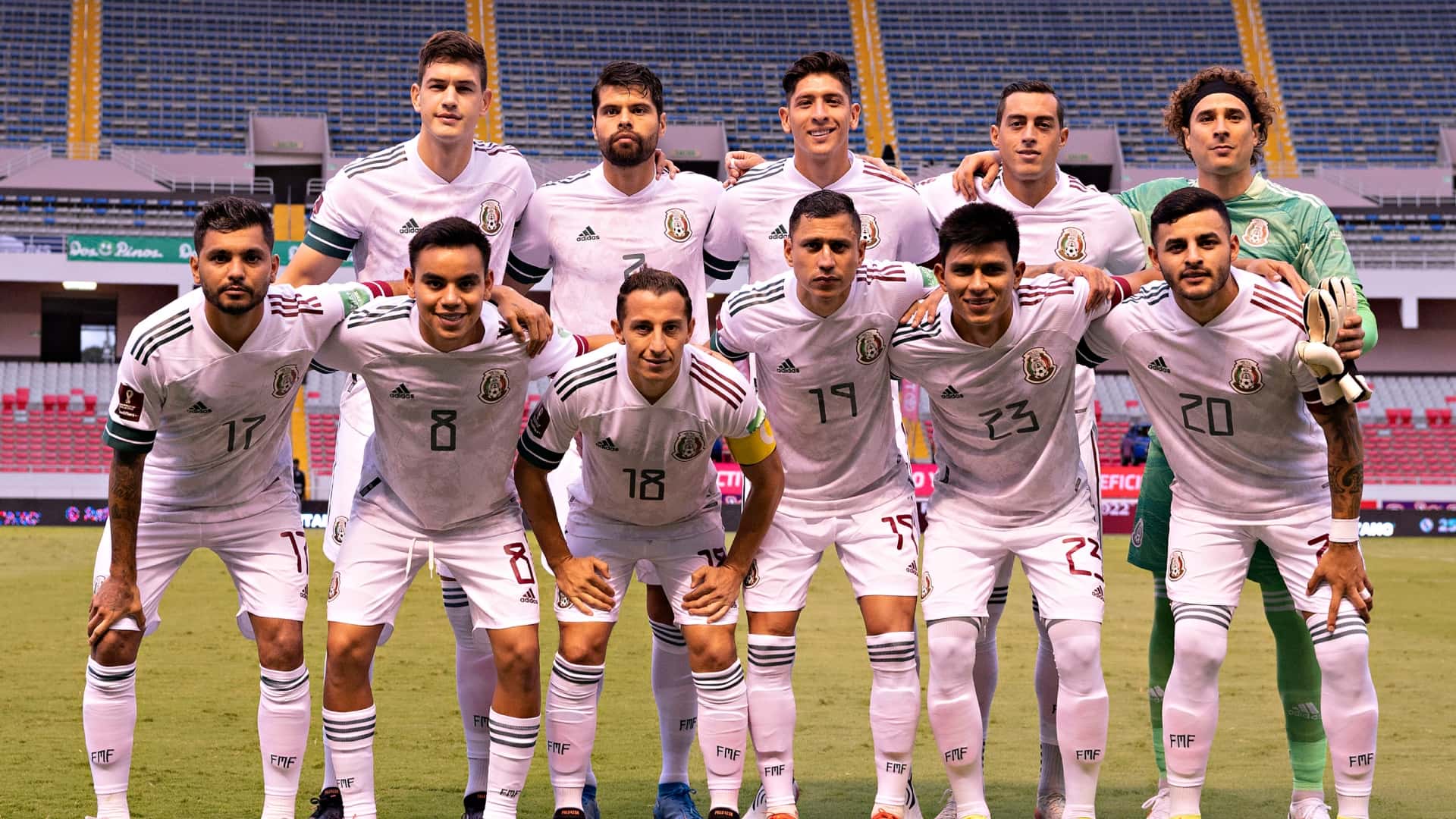 Selección de fútbol de México listos para el partido (Foto: X.com @FMF)