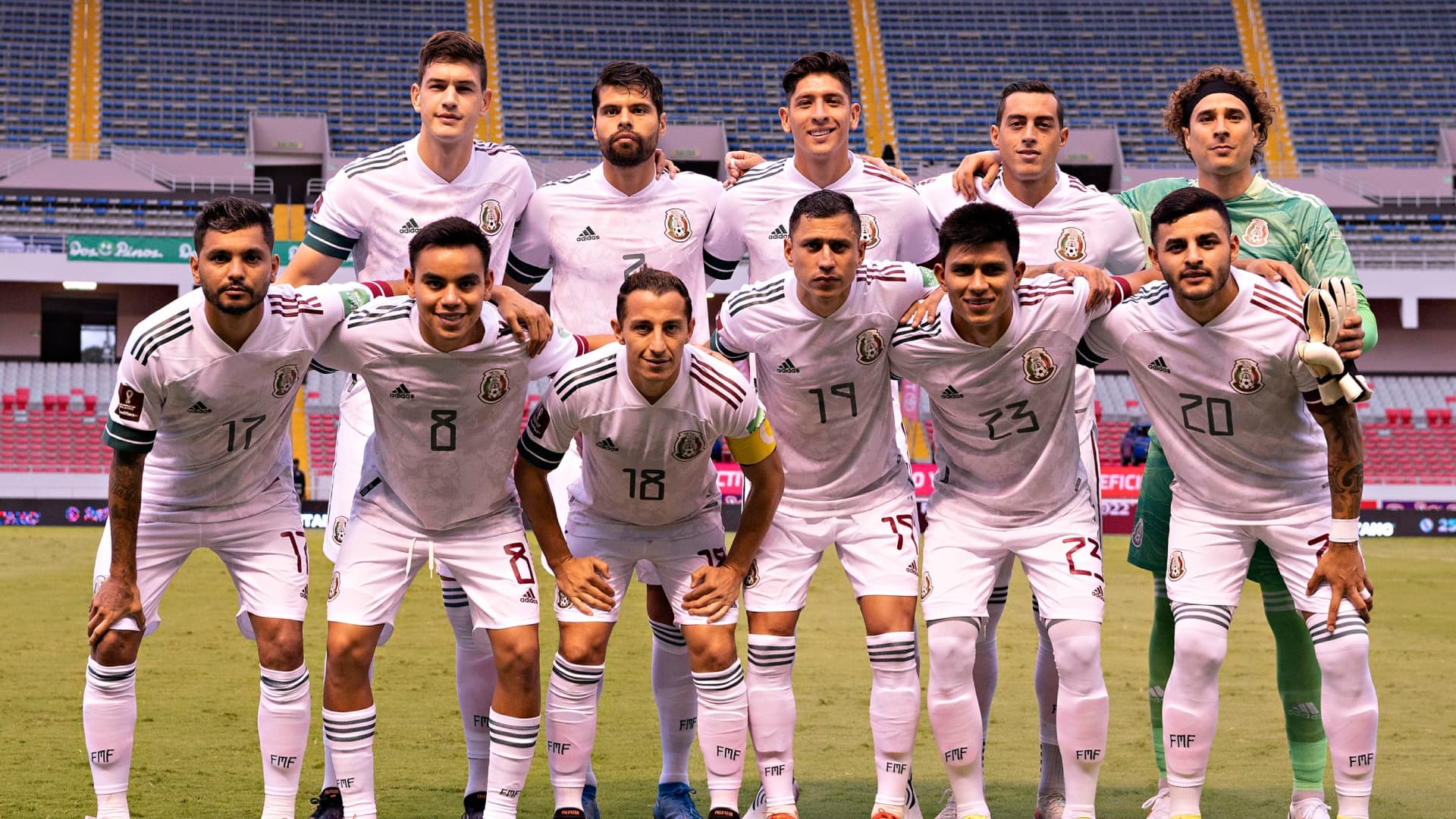 Selección de fútbol de México listos para el partido (Foto: X.com @FMF)