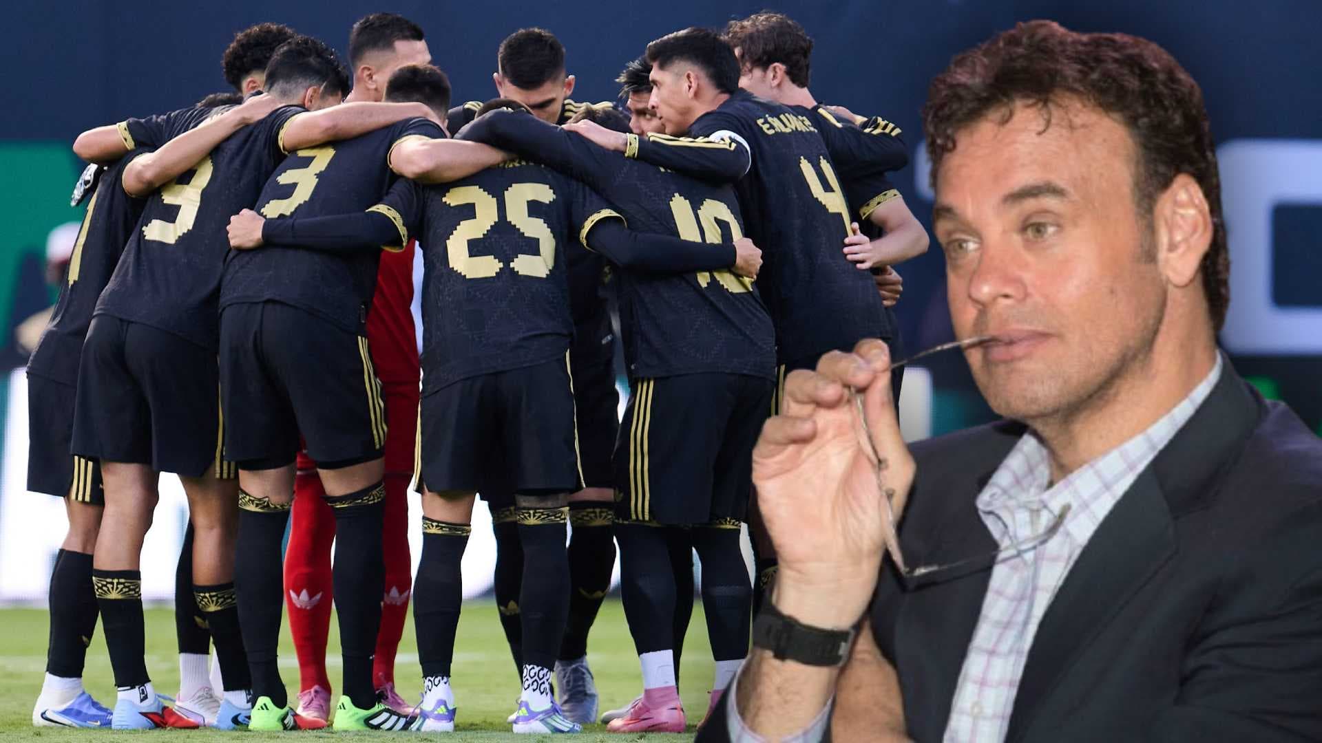 Selección mexicana y David Faitelson