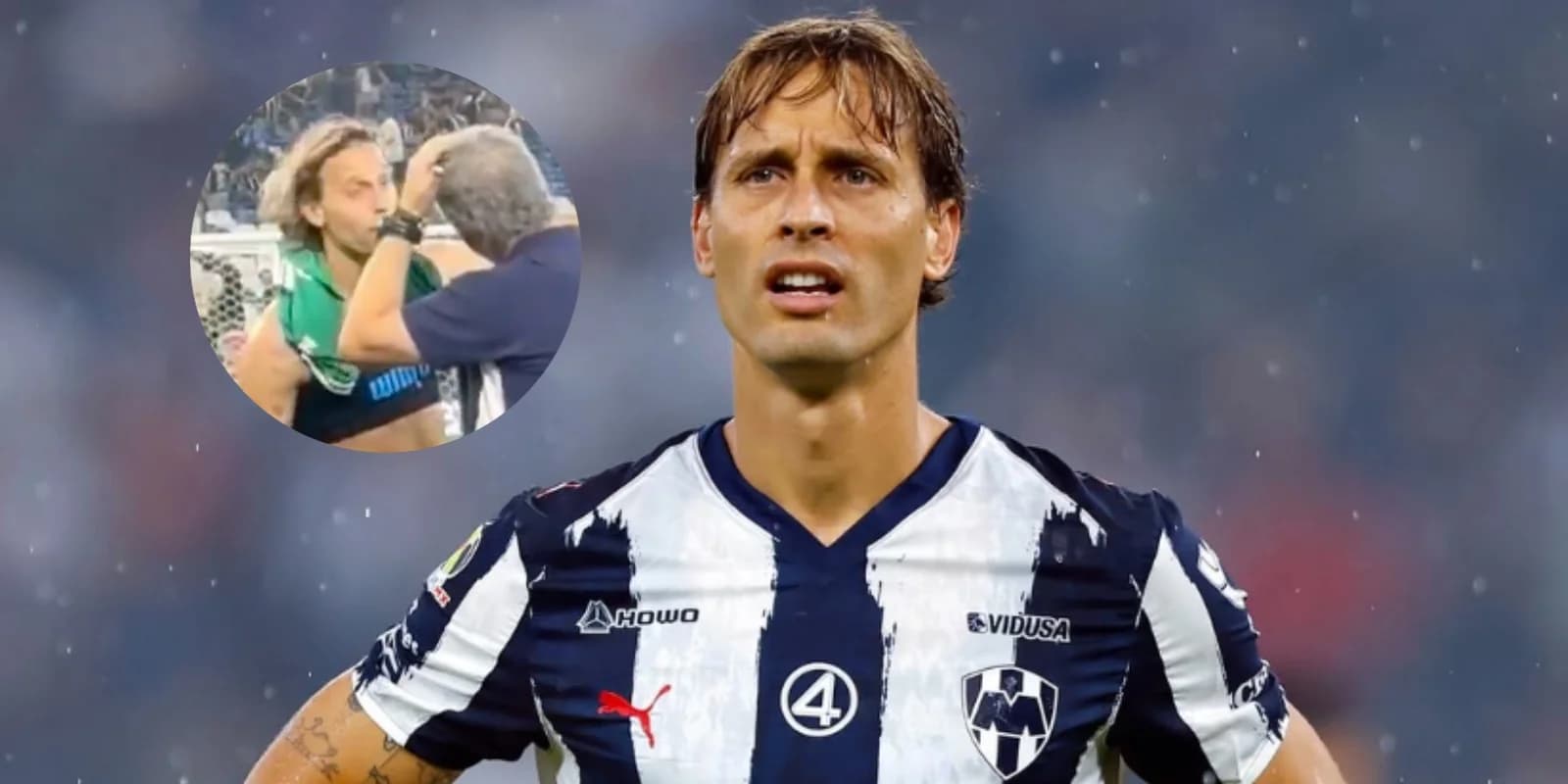 Sergio Canales fue captado en una discusión con el cuerpo técnico de Domènec Torrent