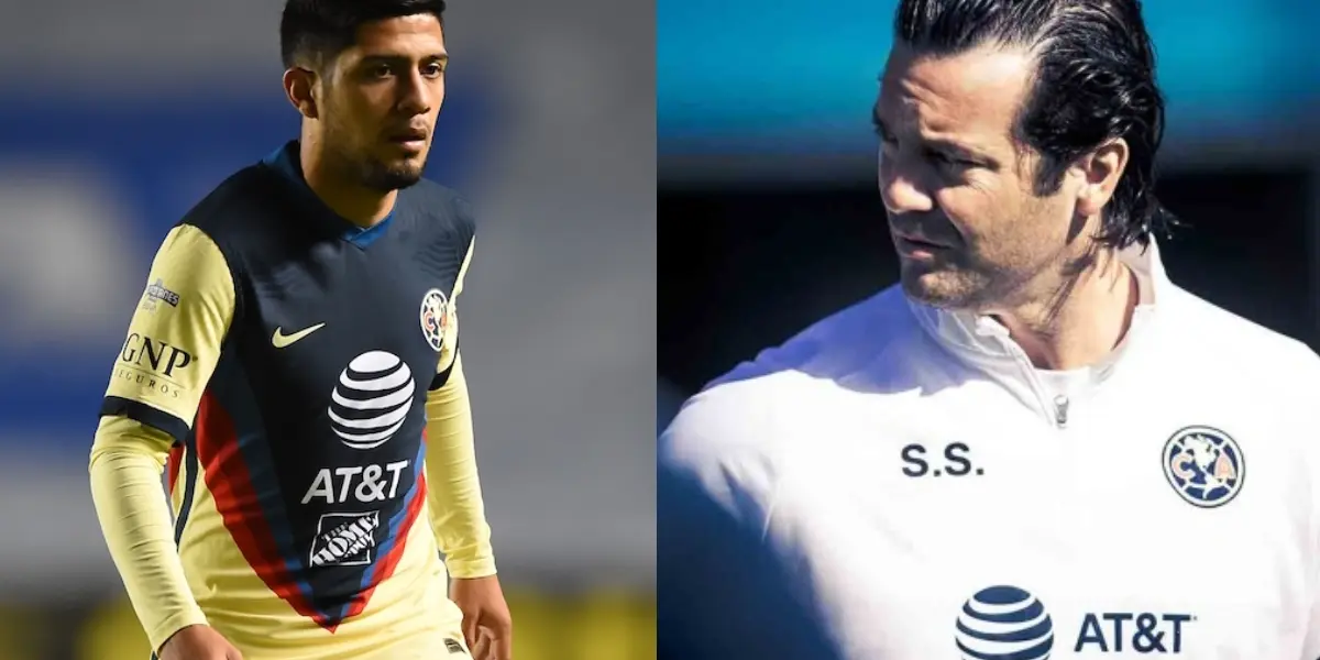 Sergio Díaz y la exigencia que le hizo a Santiago Solari ahora que no será de la partida en el primer equipo del Club América.