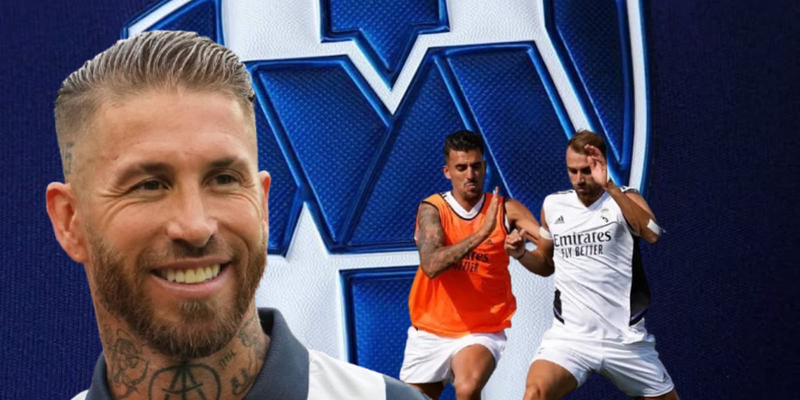 Sergio Ramos junto a futbolistas del Real Madrid / FOTO GETTY IMAGES