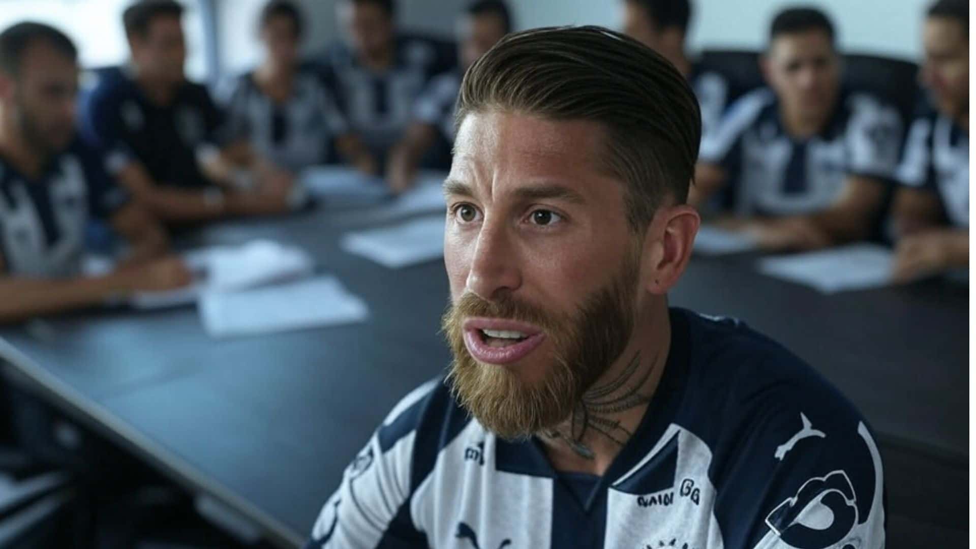 Sergio Ramos podría no estar contento con este candidato para Rayados (Foto: Grok)