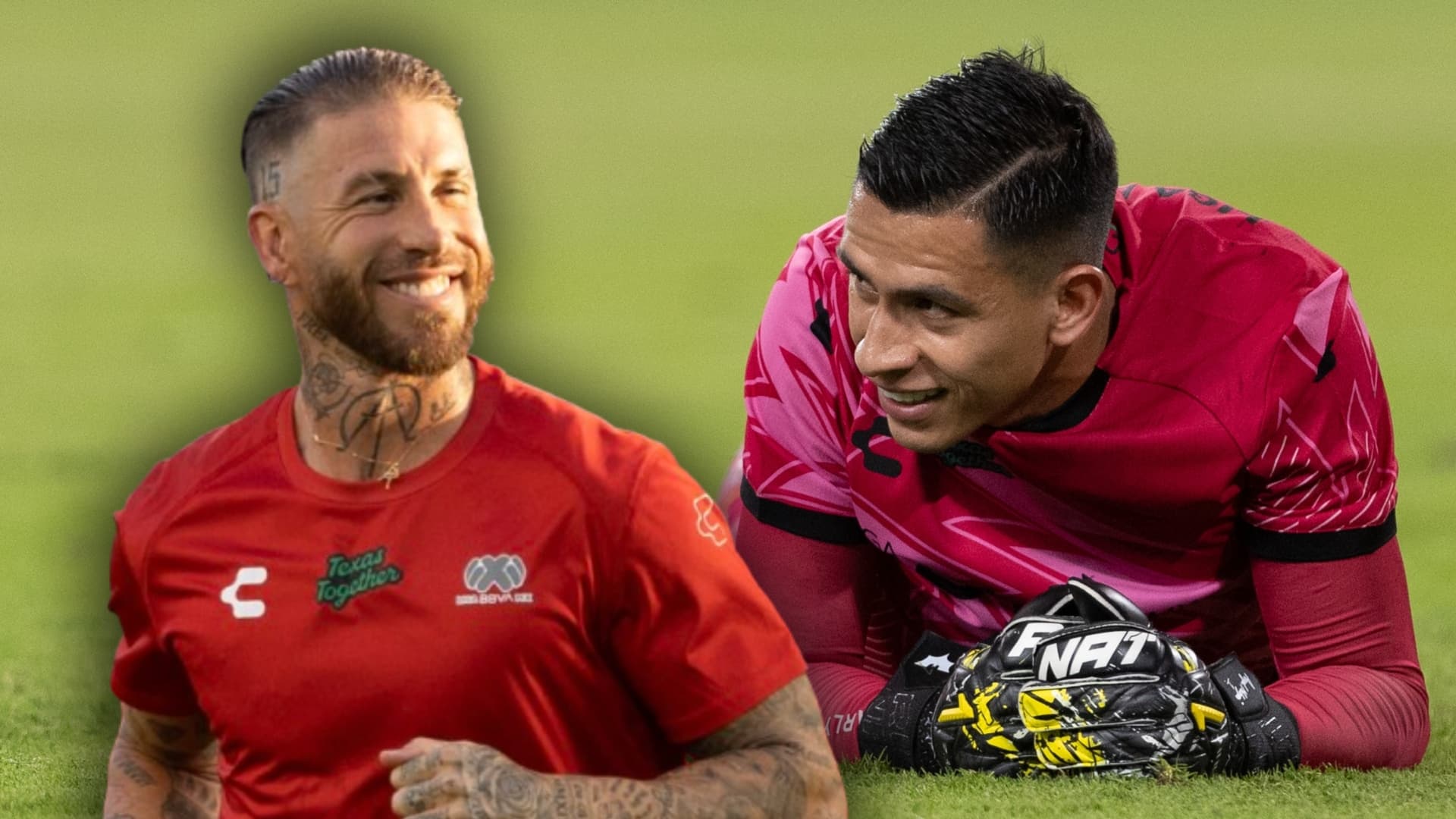 Sergio Ramos y Luis Malagón