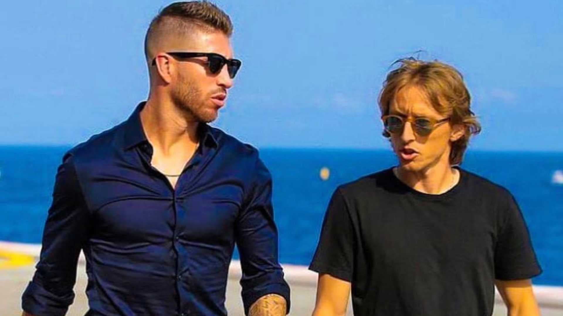 Sergio Ramos y Luka Modric (Foto: Sergio Ramos)