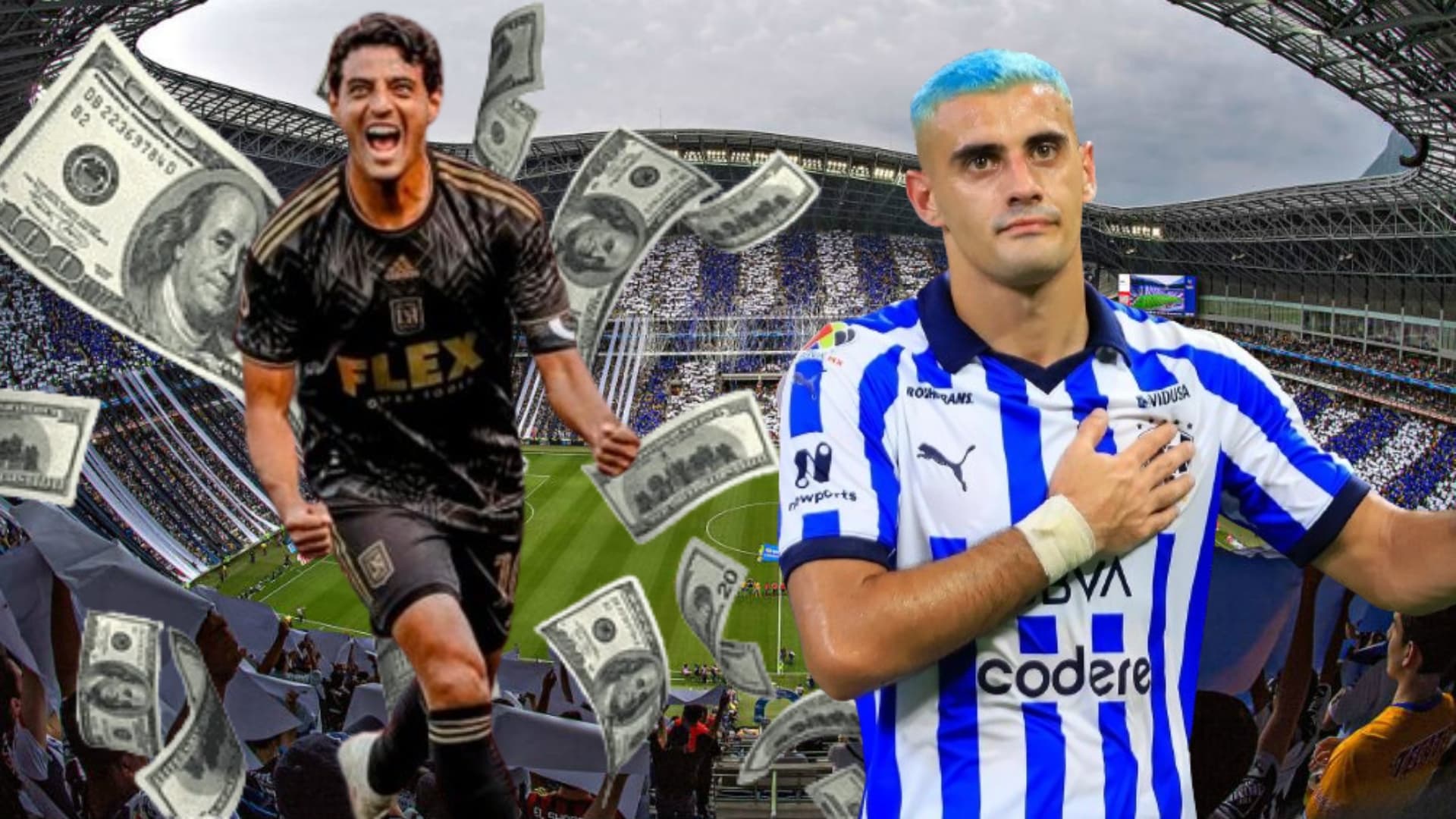 Si Germán Berterame se va al Portland Timbers, los millones que se quedarían en Monterrey para poder ir por Carlos Vela