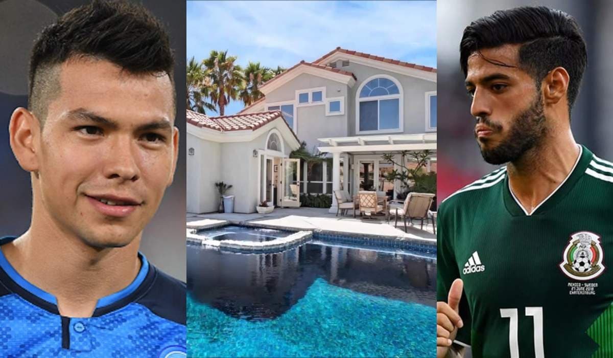 Si Hirving Lozano quiere adquirir una casa lujosa, similar a la de Carlos Vela en Los Ángeles, tendría que trabajar un buen período.