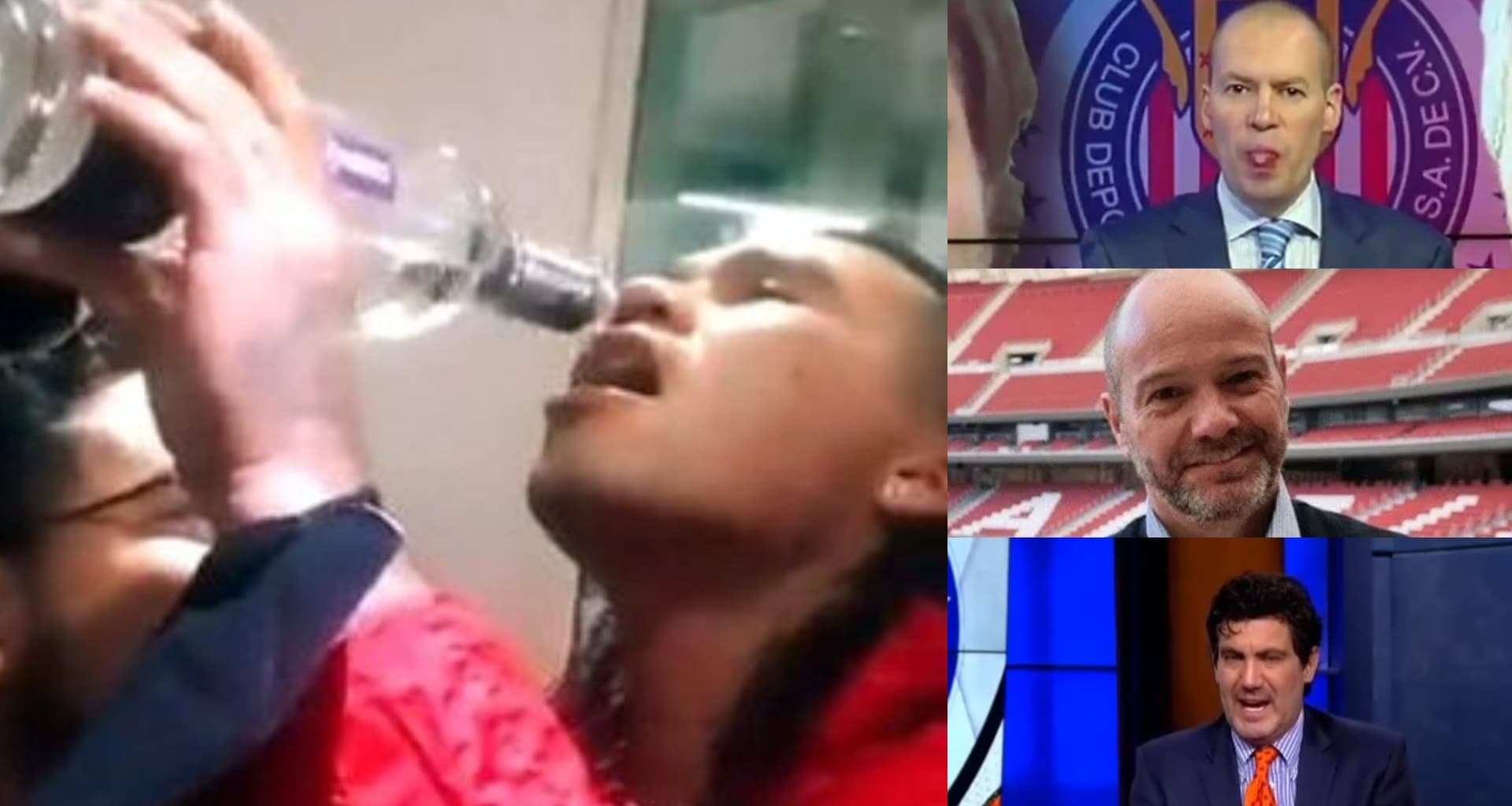 Si se decía que Peña llegaba en pésimas condiciones, un periodista llegaba a los programas en peores condiciones.