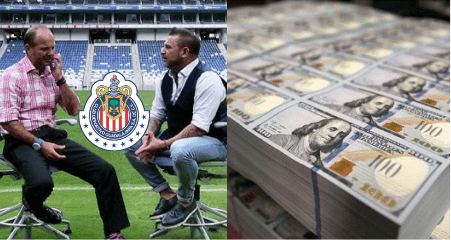 Sí tiene el dinero necesario para arreglar a las Chivas y su primera decisión sería traer al Dr García y a Antonio Mohamed a Chivas.