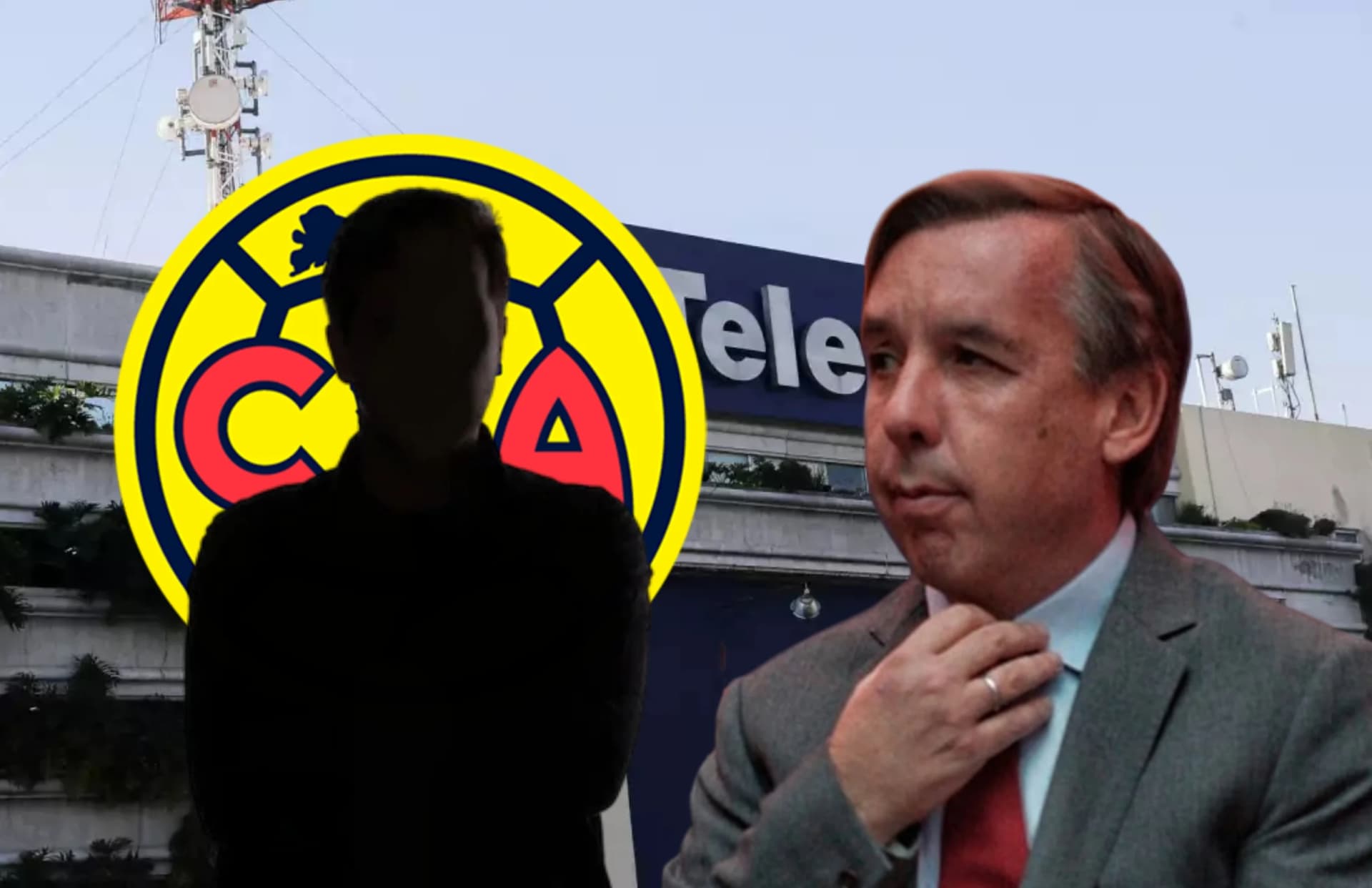 Silueta de hombre y Emilio Azcárraga/Foto Expansión.