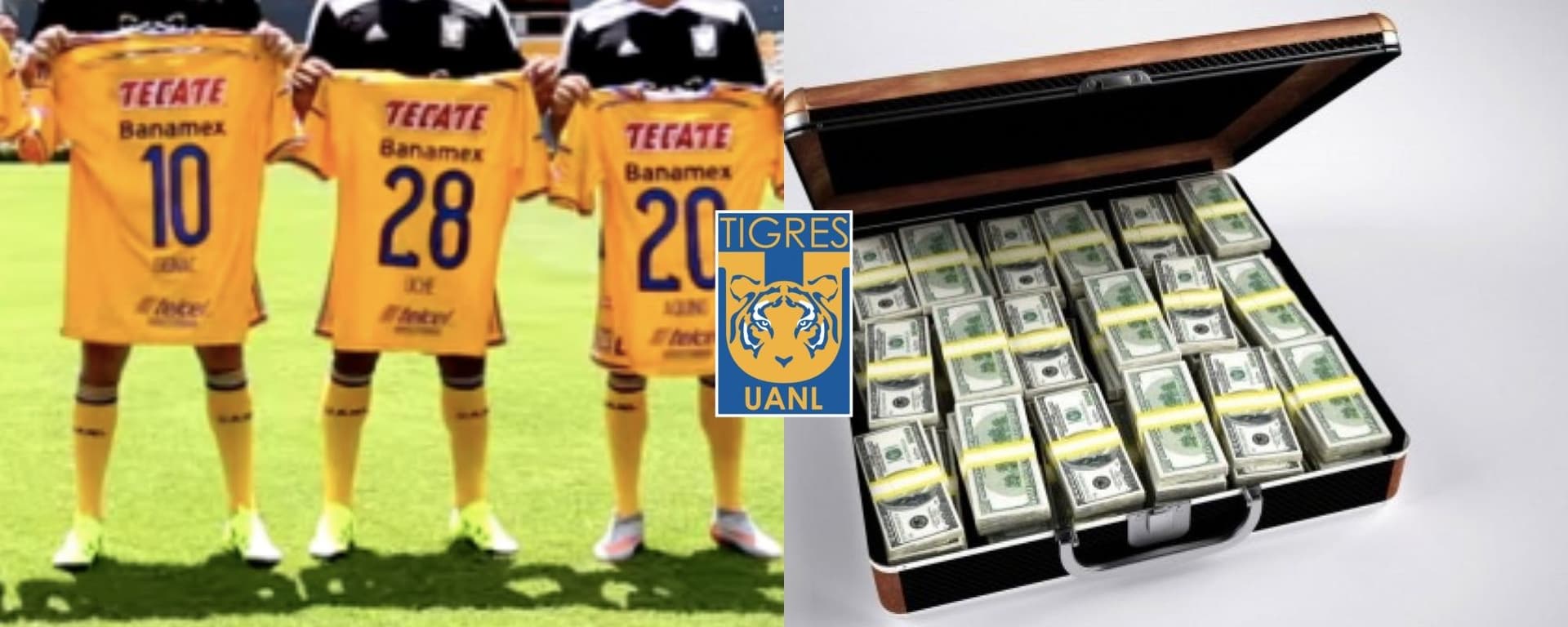 Solo vistió la camiseta de Tigres una vez y se hizo millonario.