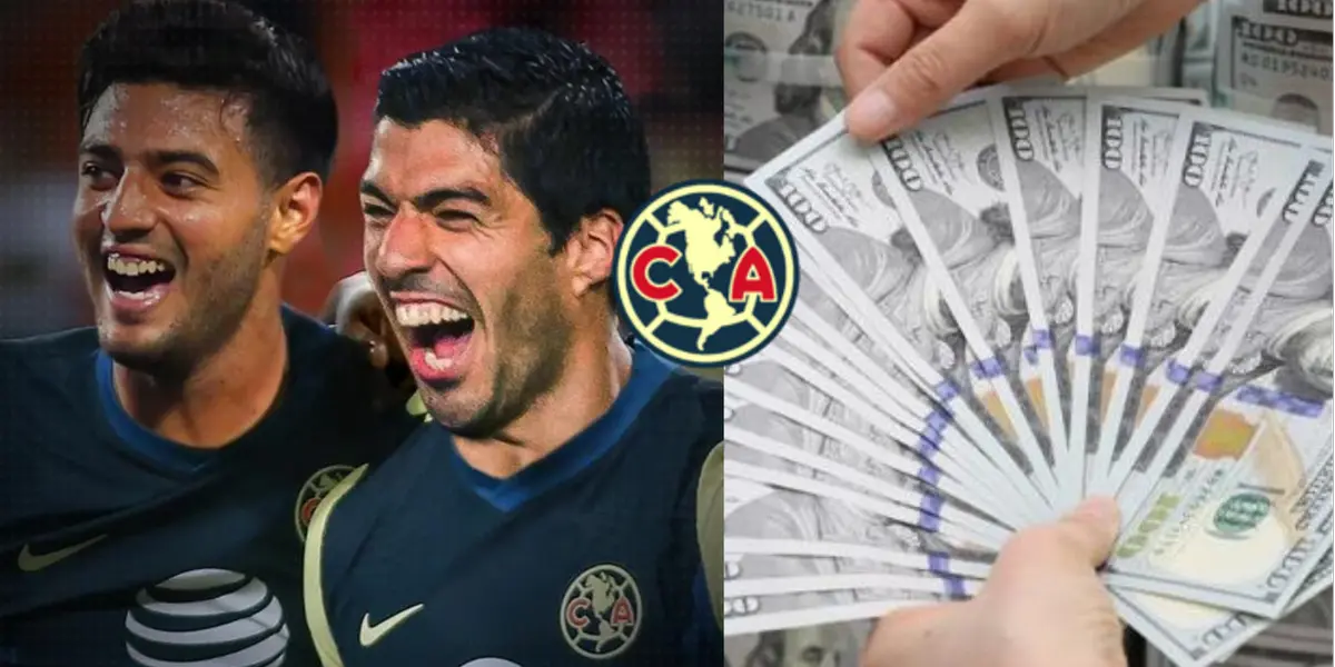Son 69 millones de dólares con los que podría contar Club América y así facilitar la llegada de Carlos Vela y de Luis Suárez. 