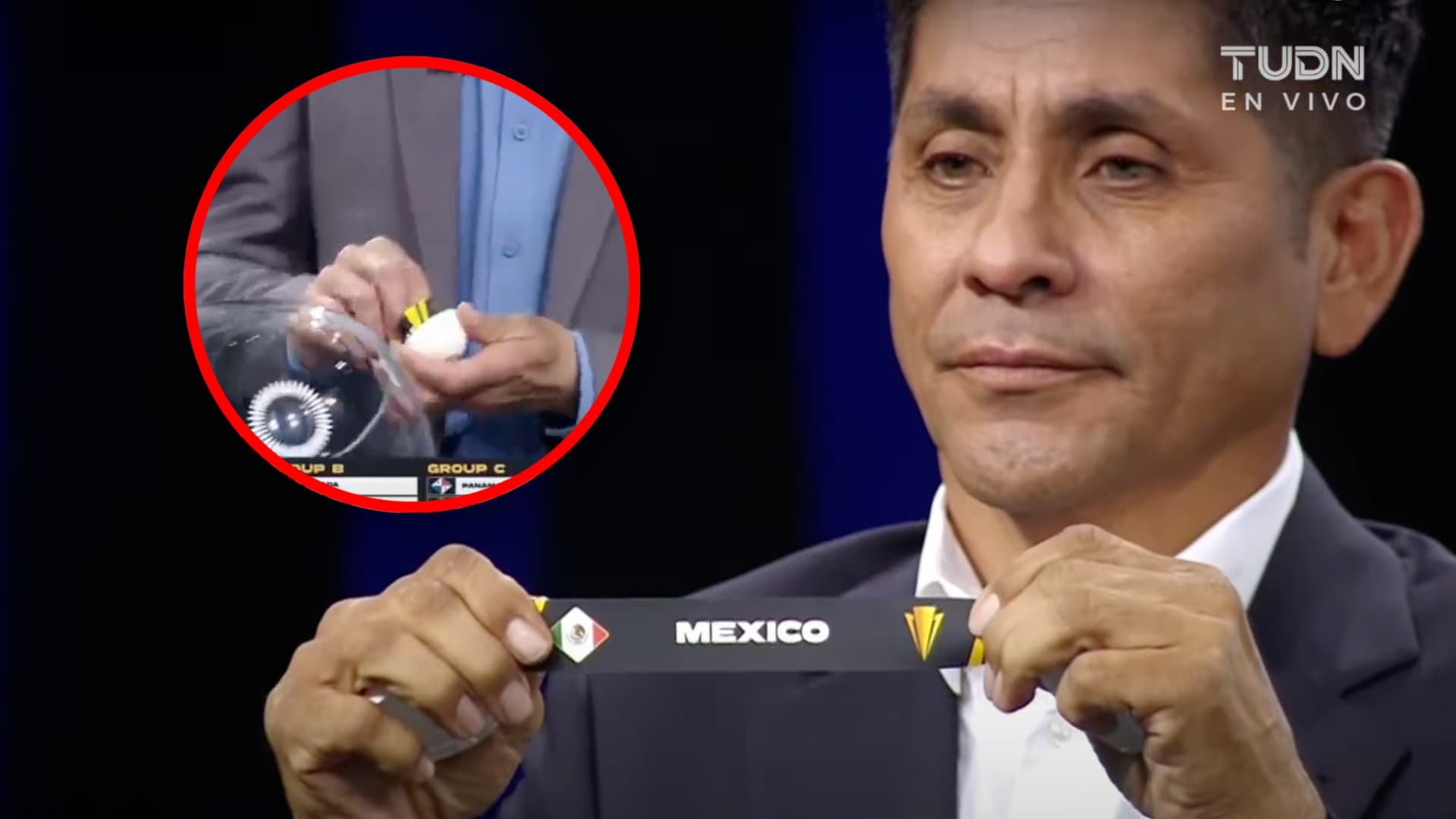 Sorteo de la Copa Oro 2025 (Foto: TUDN)