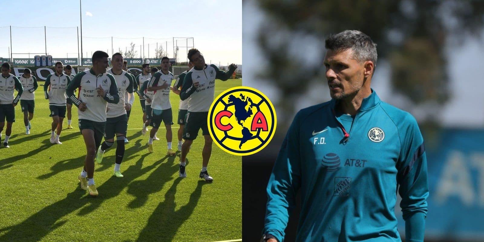 Tano Ortiz haría a un lado a uno de los jugadores del América que se encuentran con el Tri.