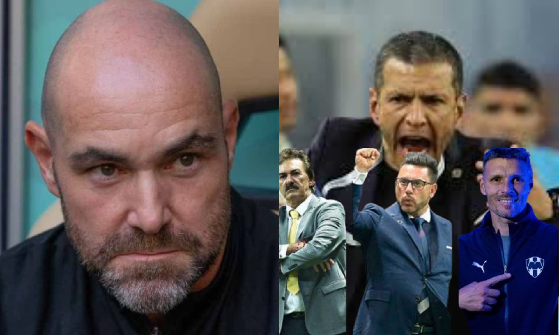 Tanto tanto el entrenador de Ecuador como el de México están en la cuerda floja (fuente: Récord e Imago)
