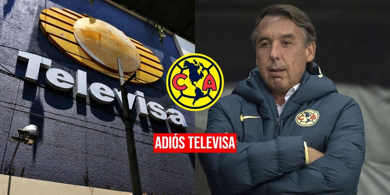 Televisa sorprende anunciando sorpresiva e histórica separación del Club América.