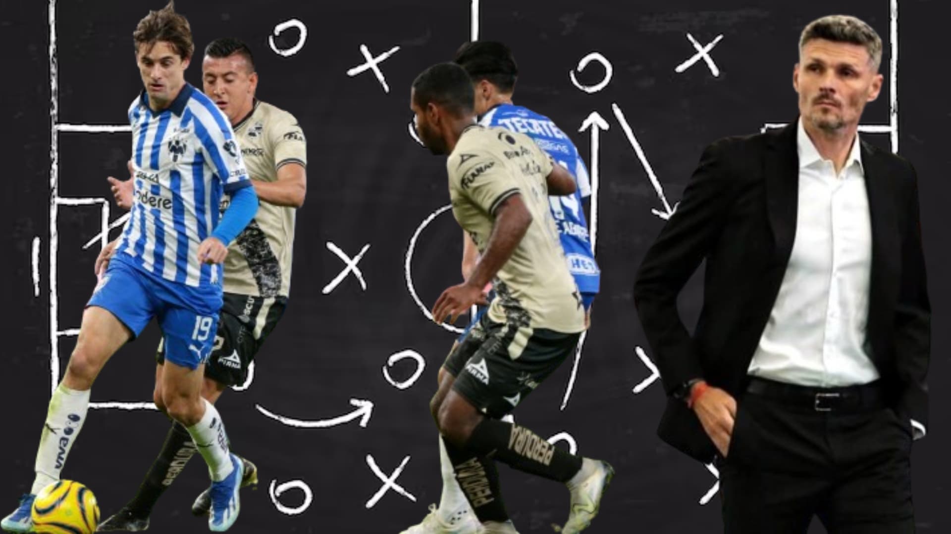 Tenía varias jornadas que no jugaba con los Rayados, pero hoy el Tano Ortiz lo regresa al XI titular y sorprende