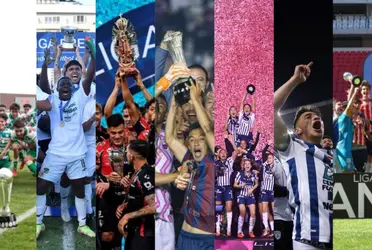 Terminó el futbol mexicano en el año 2021 y los torneos Apertura de todas categorías tienen campeones