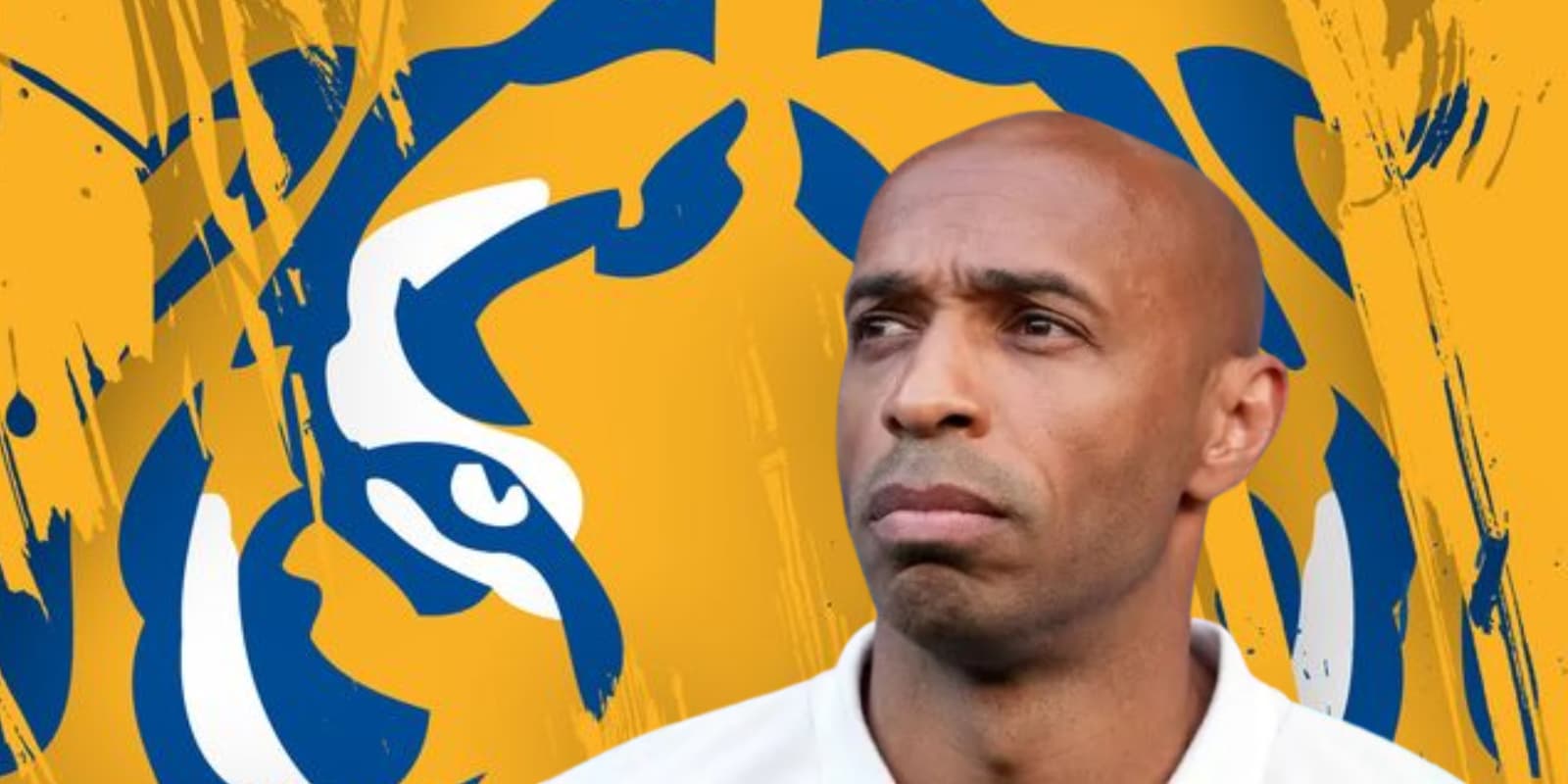 Thierry Henry junto al escudo de Tigres / FOTO BBC