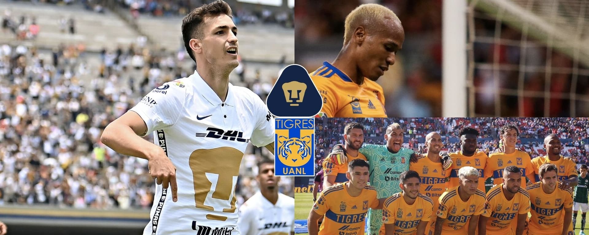 Tigres buscaría a Dinenno de Pumas y daría a dos jugadores a cambio.