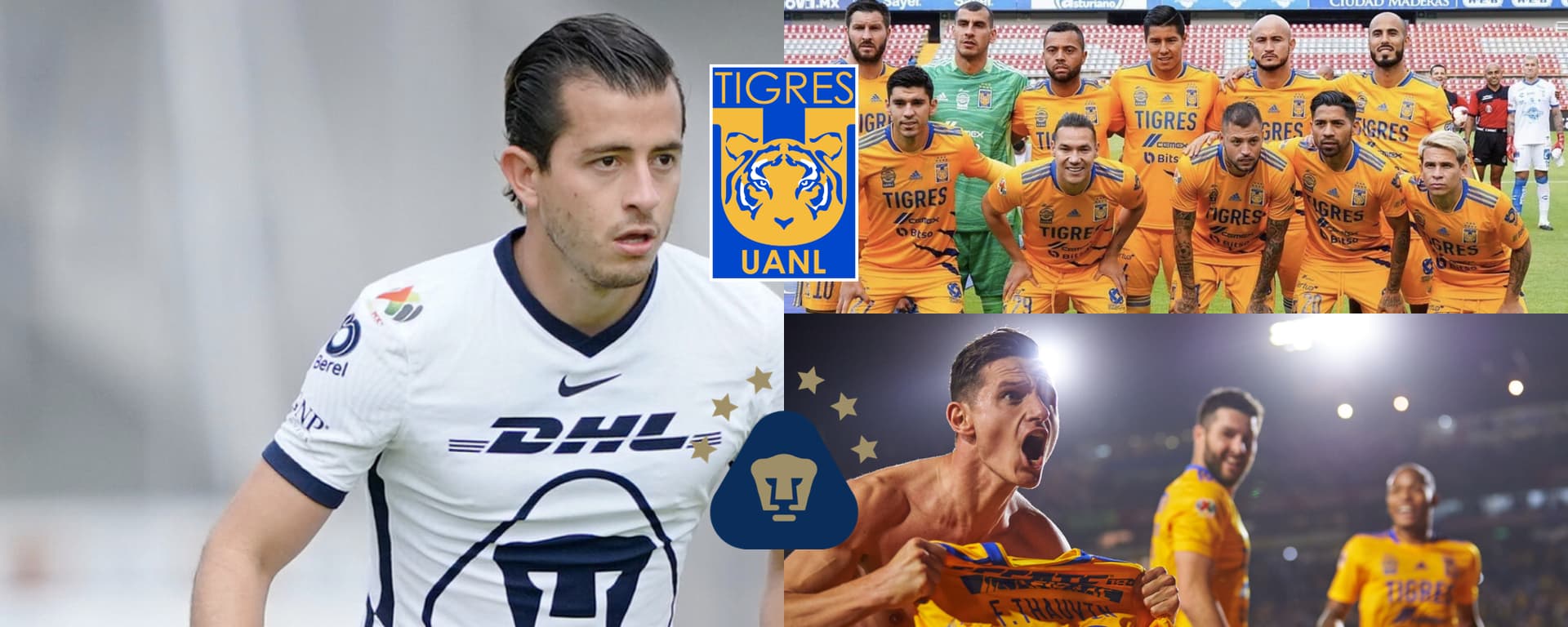 Tigres dejaría ir a uno de sus mejores jugadores a cambio del lateral derecho de Pumas.