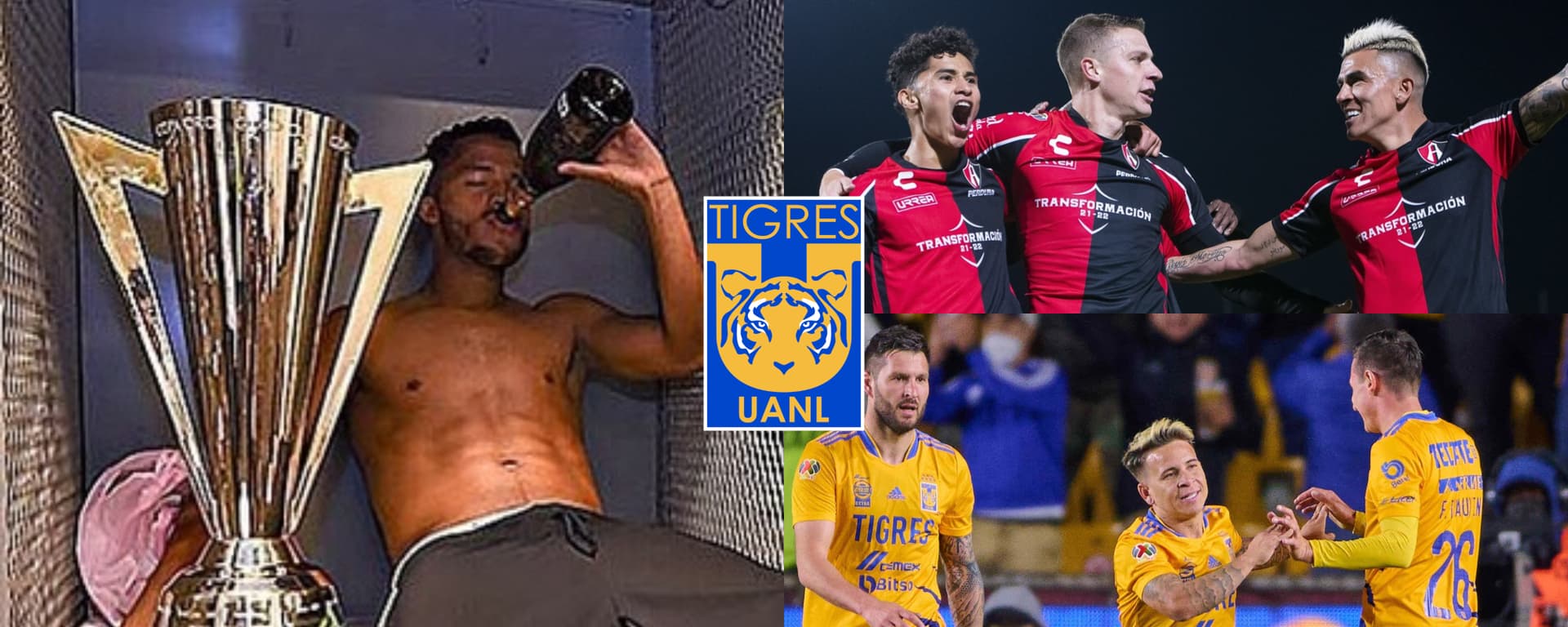 Tigres enfrentó al Atlas con un jugador que decepcionó al técnico y a la afición.