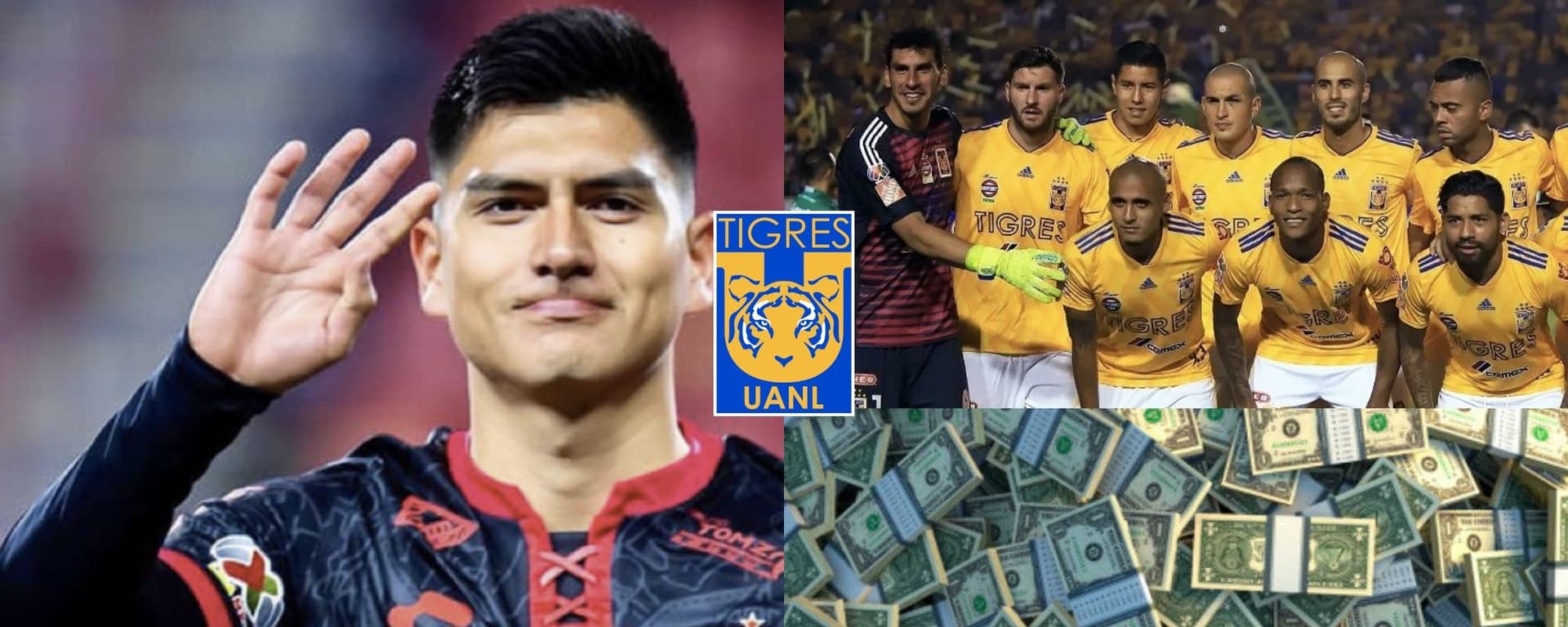 Tigres está a punto de anunciar a Vladimir Loroña, ganaría más que un ídolo que se iría del club.