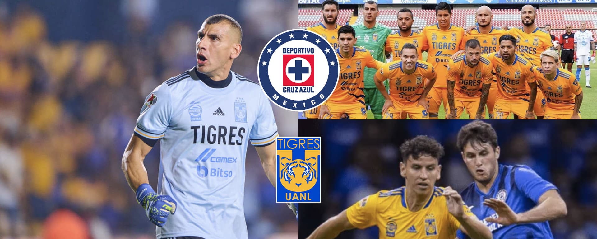 Tigres estuvo a un gol de ser eliminado ante Cruz Azul en los Cuartos de Final.º
