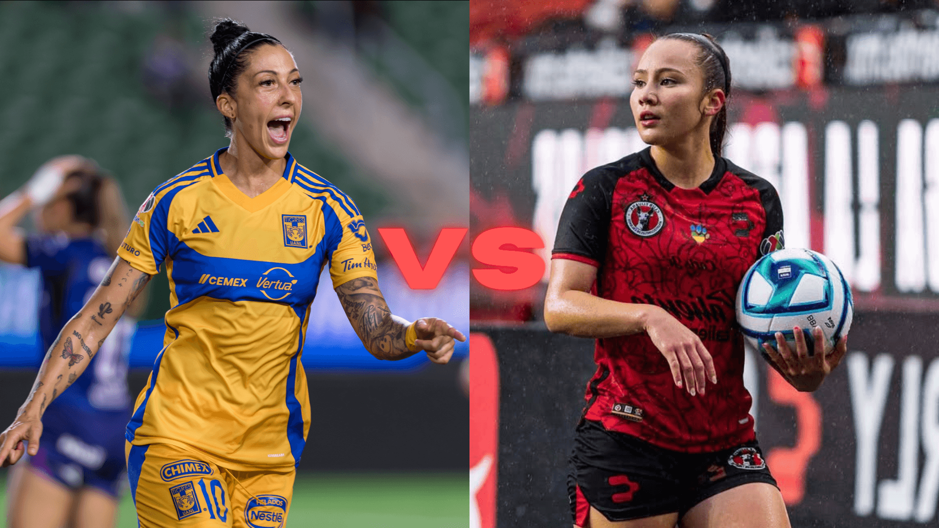 Tigres Femenil vs. Tijuana Femenil | Fotos: @TigresFemenil y @XolosFemenil