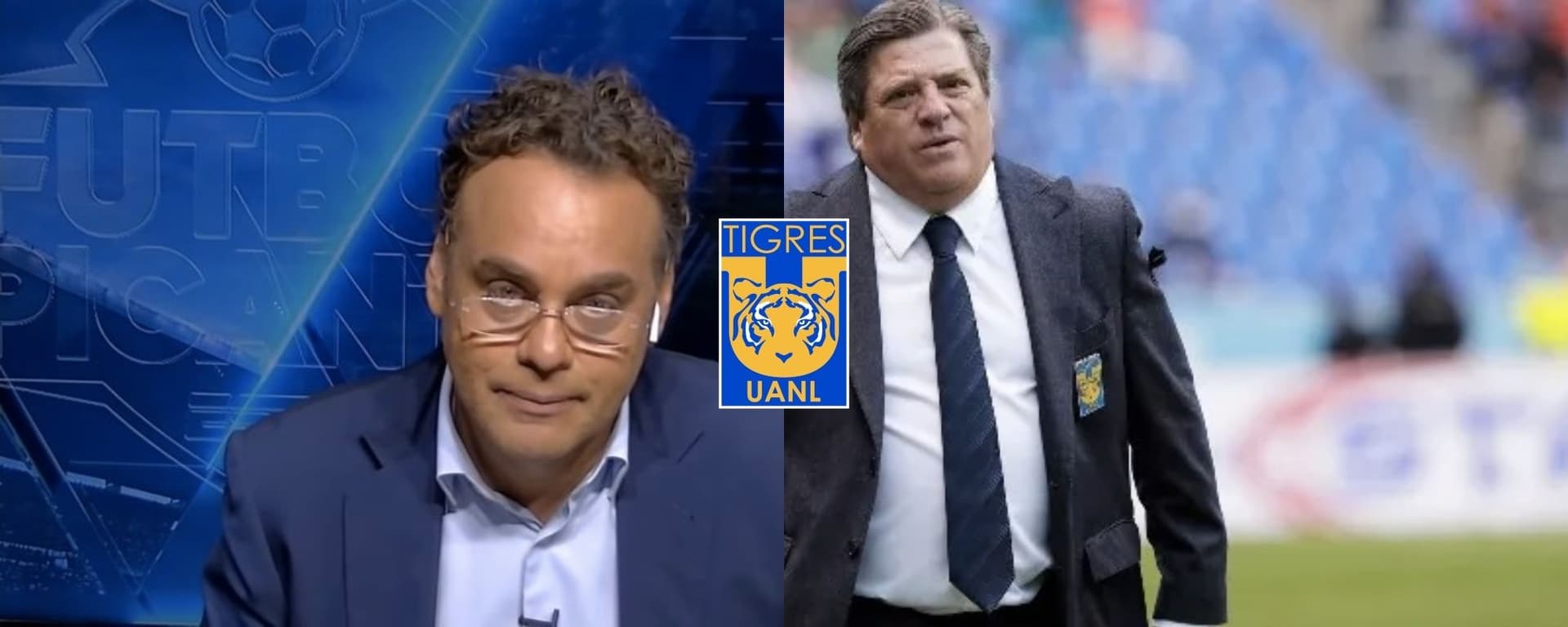 Tigres ganó pero ni el equipo ni Miguel Herrera se salvaron de un incisivo apunte de David Faitelson.