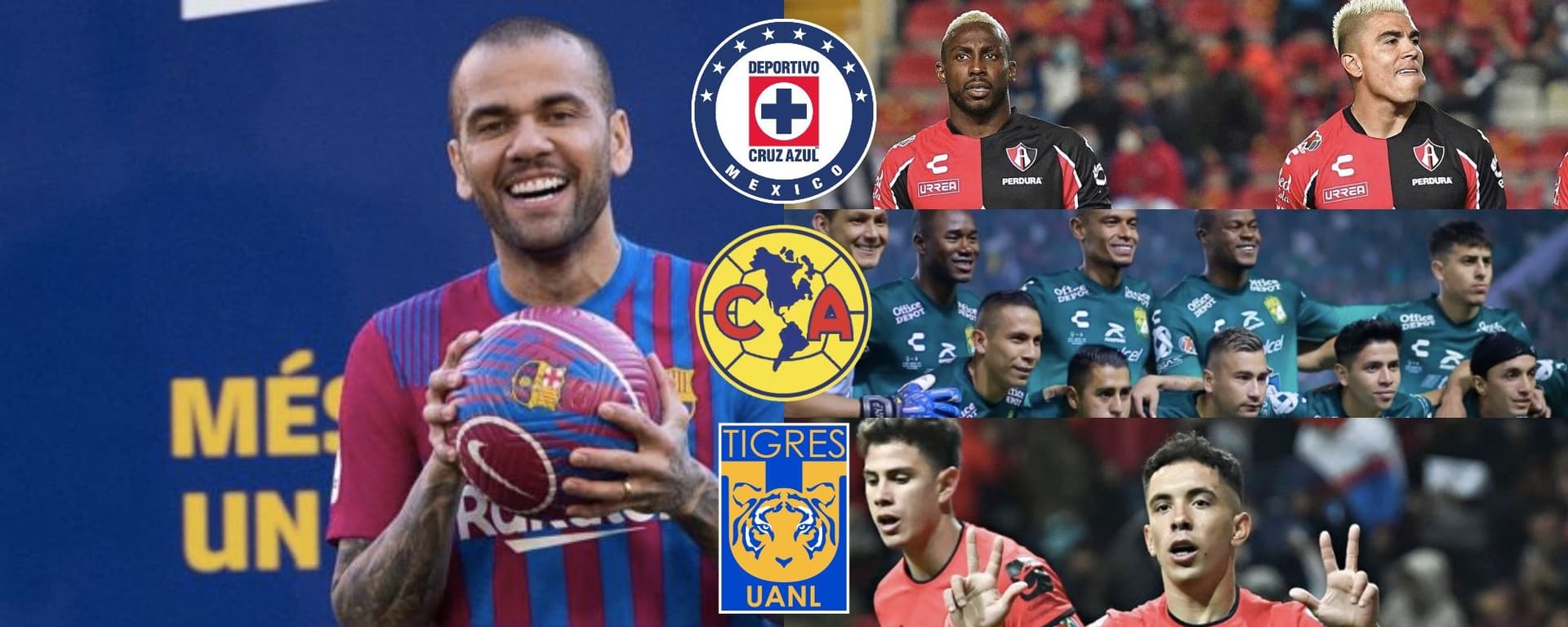 Tigres rechazó a Dani Alves y otro club además de Pumas podría fichar al brasileño.
