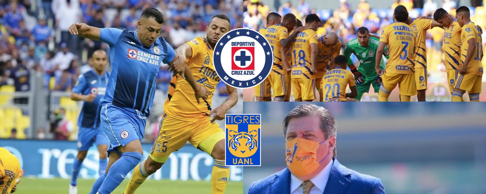 Tigres recibió un gol en el primer tiempo ante Cruz Azul gracias a un error defensivo.