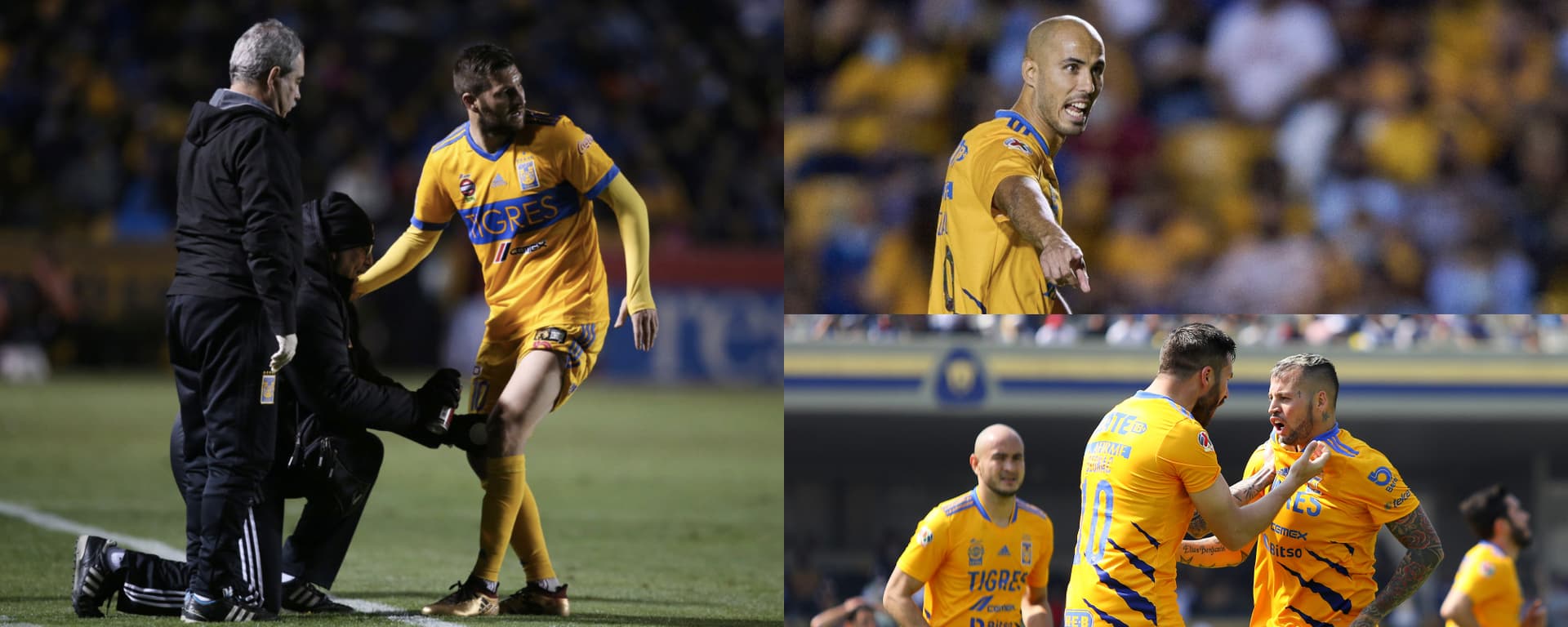 Tigres rescató un empate ante el Atlas sin su goleador y sin su capitán.