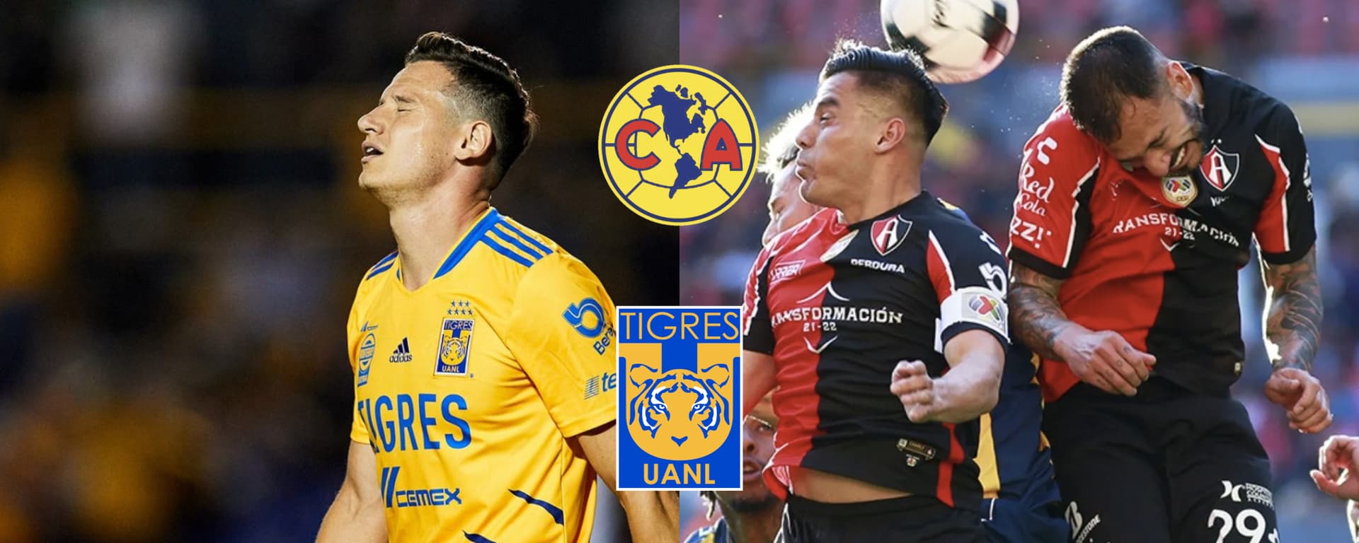 Tigres vio complicada su remontada ante el conjunto rojinegro gracias a un descarte del América.