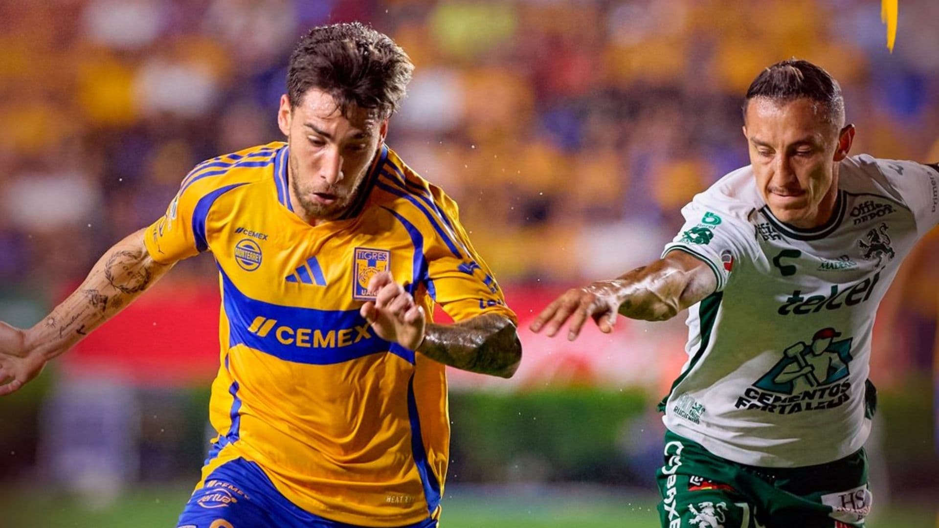 Tigres y León dejó un emocionante empate en el Volcán (Foto:@Tigres)