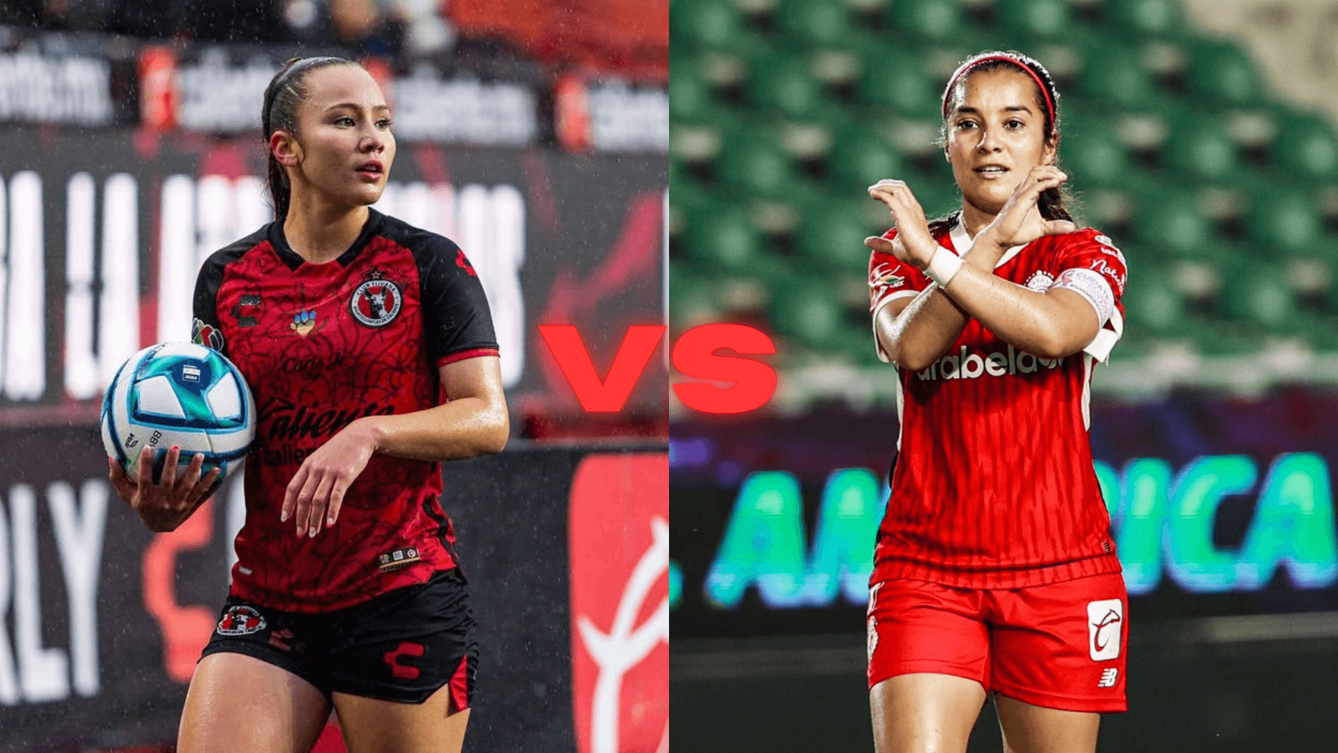 Tijuana (f) vs Toluca (f) | Fotos: @XolosFemenil y @Toluca Femenil
