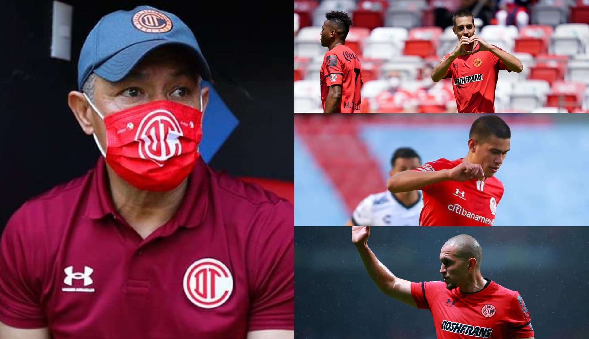 Toluca derroto a la franja del Puebla