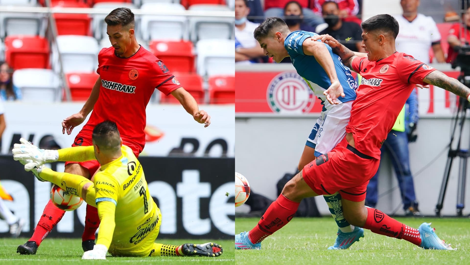 Toluca pudo haber ganado por más goles