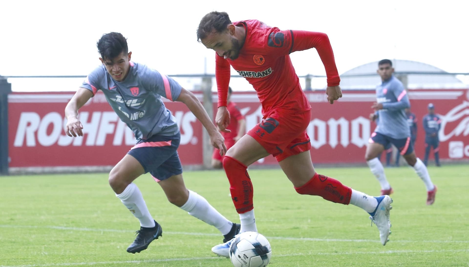Toluca sigue preparándose para llegar con buen nivel al inicio de la temporada