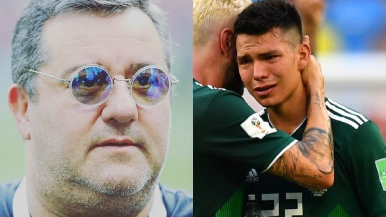 Tras el fallecimiento de Mino Raiola, Hirving Lozano se expresó a través de las redes sociales con un desgarrador mensaje
