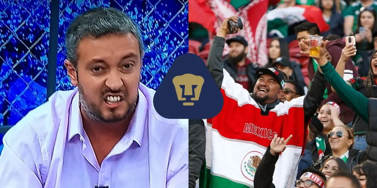 Tras el fichaje de Salvio a Pumas, un periodista argentino explota e insulta al fútbol mexicano.
