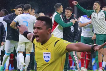 Tras la eliminación de Honduras a mano de México, lo que hicieron con el árbitro del partido