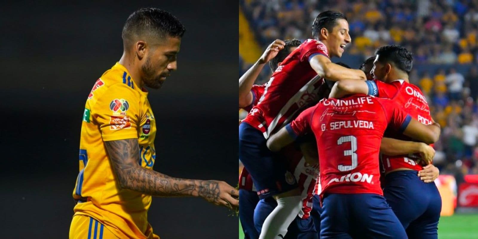 Tras menospreciar a Chivas, así fue la reacción de Javier Aquino al ver cómo vencían a Tigres en casa