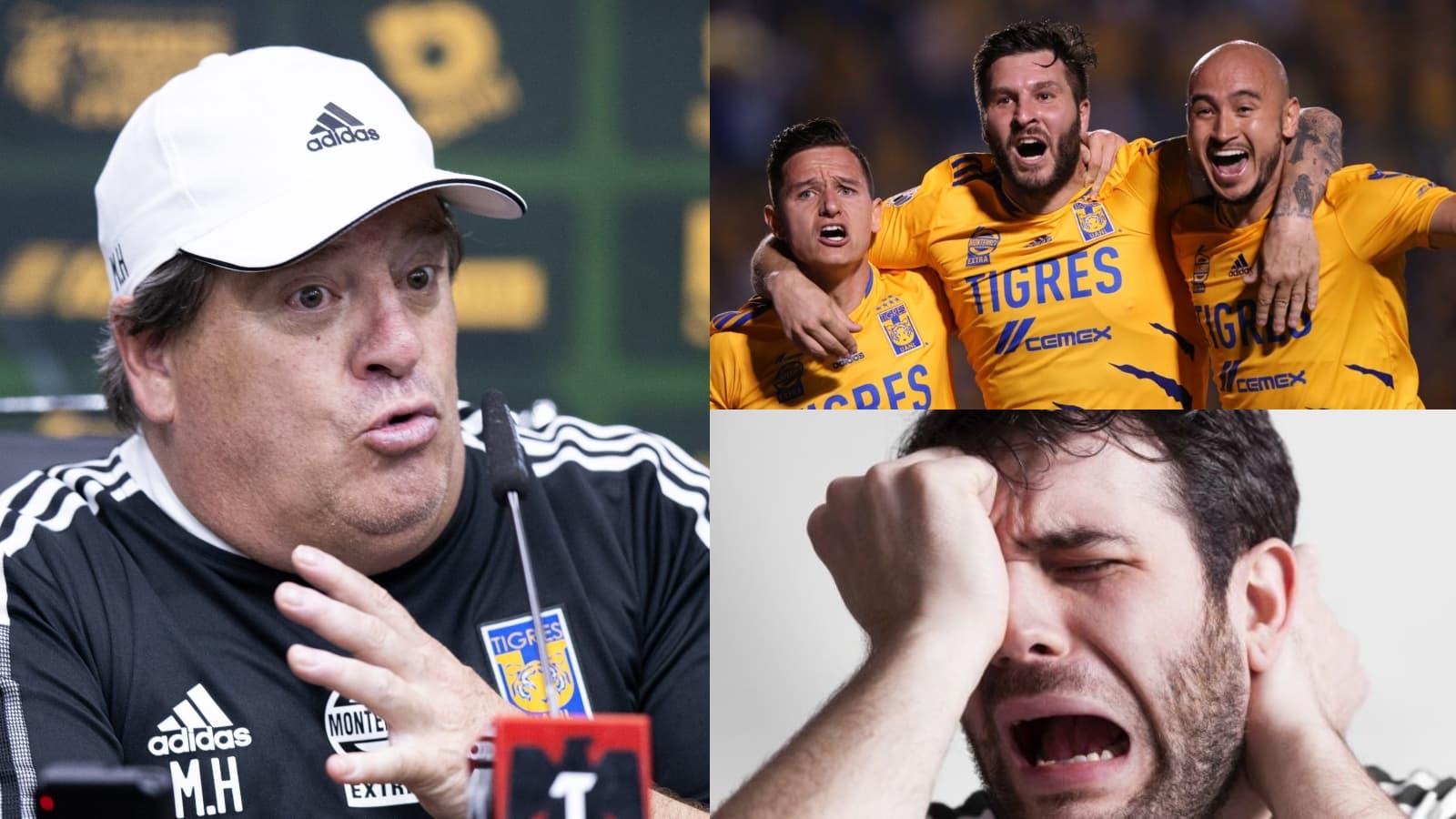 Tras su gol en el Volcán, Carlos González soltó en llanto y agradeció a Miguel Herrera por un especial motivo