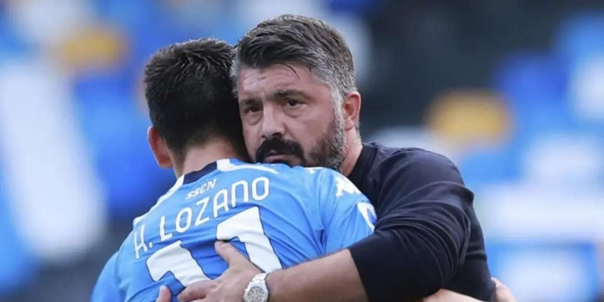 Tras toda la historia que existe entre ambos, la decisión que Hirving Lozano de irse al equipo que dirija Gennaro Gattuso