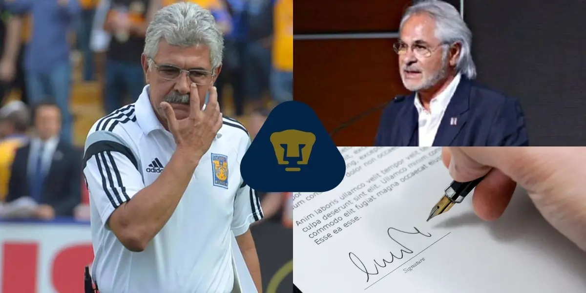 Tuca Ferretti dio el sí pero tendrá que aceptar las condiciones de Mejía Barón en Pumas