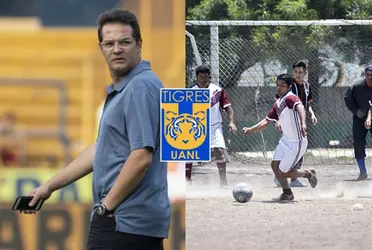 Tuvo diferencias con el director deportivo de Tigres y ahora se le ha visto jugando en el llano.